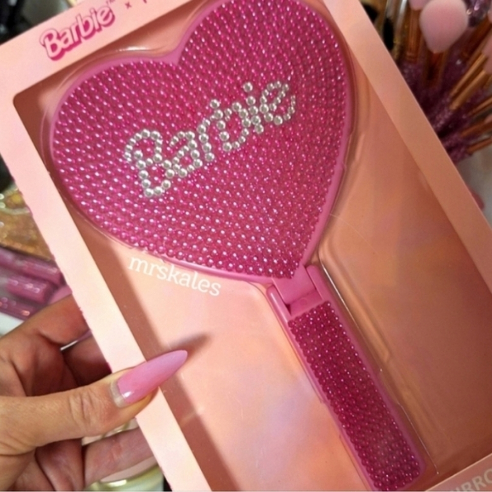Barbie Rhinestone Hand Mirror - Picture 2 of 16